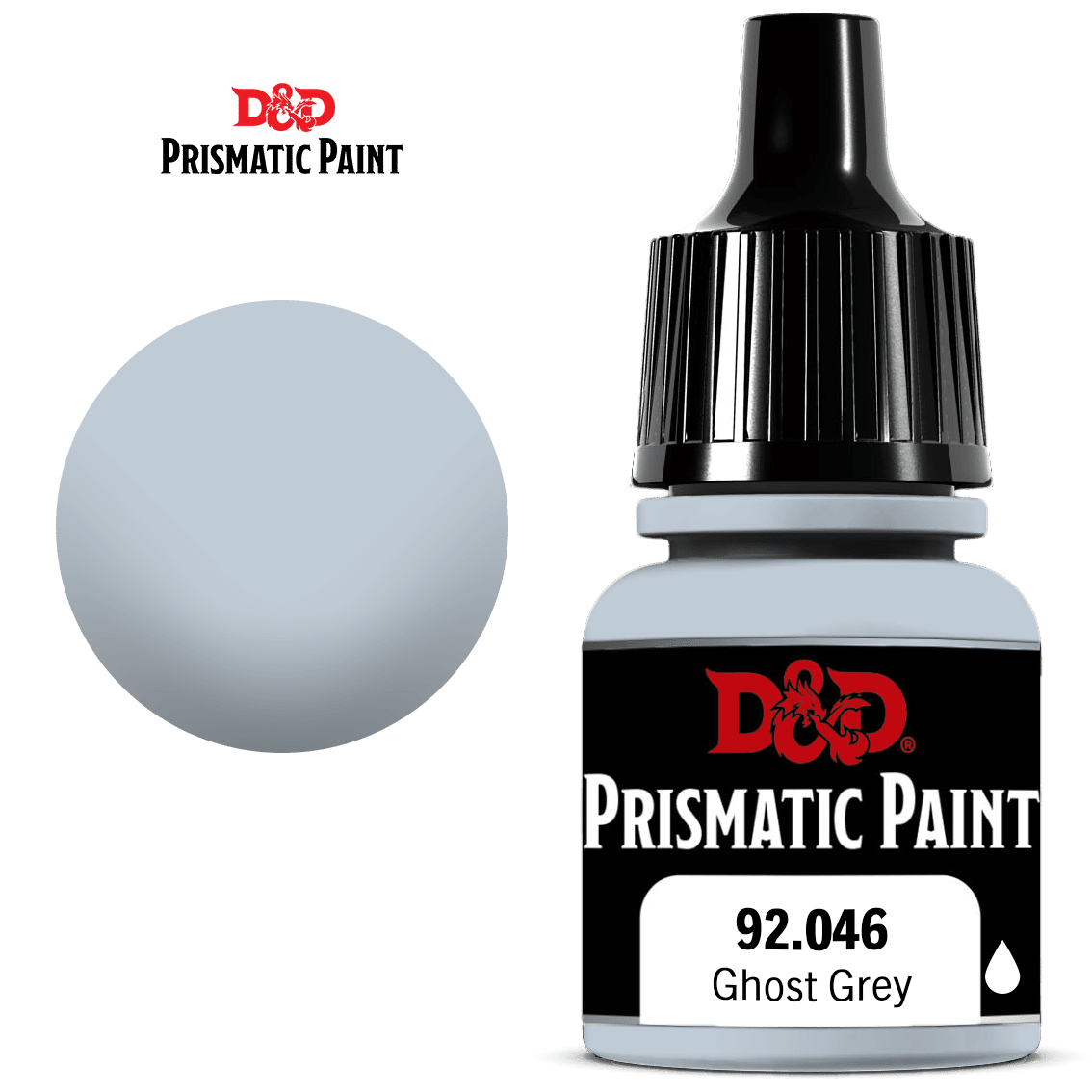 DND Ghost Grey Prismatic Paint 8ml image 0